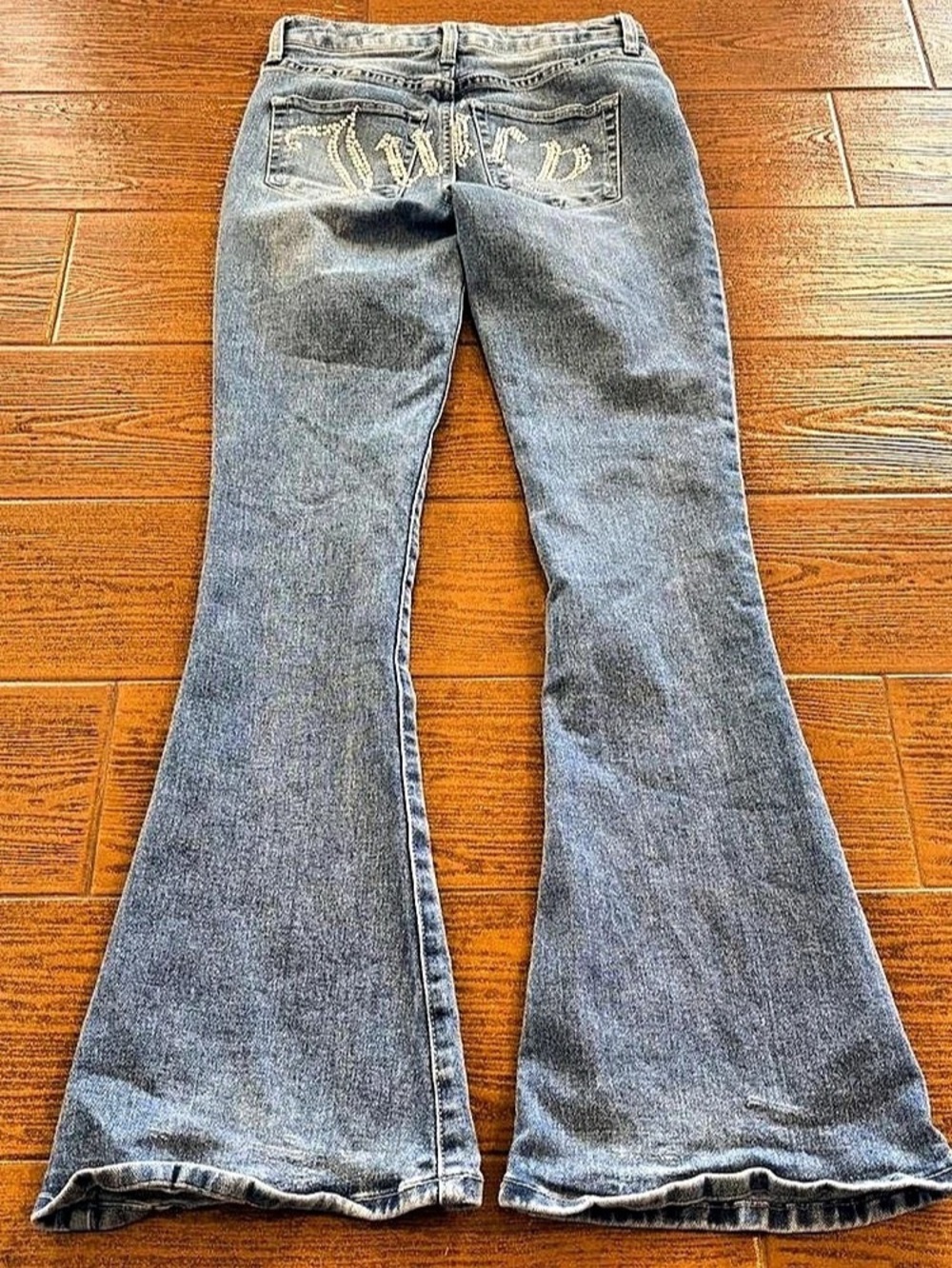Y2’ Juicy Couture Rhinestone Logo Flare Jeans Flare Jeans in Blue Size 1/25